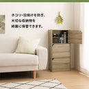 カラーボックス 3段 扉付き カラーボックス 扉付き 3段 収納棚 本棚 雑貨 小物 木目調 ぼん家具