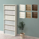 薄型本棚〔2台セット〕 薄型本棚 カラーボックス 2台セット 積み重ね 奥行スリム コミック最大240冊収納 ぼん家具