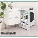 すき間ワゴンラック ロータイプ〔幅10~20cm〕 隙間収納ラック ロータイプ キャスター付き 可動棚 キッチン ワゴン 薄型 ぼん家具