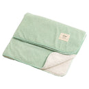 ブランケット Sサイズ〔70×100cm〕 ブランケット 毛布 シングル ひざ掛け おしゃれ 厚手 暖かい 膝掛け ハーフケット あったかグッズ 冬 防寒 ボア付き 北欧 オフィス 70×100cm FRUTO