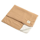 ブランケット Mサイズ〔100×140cm〕 毛布 ブランケット ひざ掛け シングル セミダブル 暖かい ハーフケット ひざ掛け 大判 おしゃれ 洗える ボア付き 膝掛け 北欧 オフィス 100×140cm FRUTO