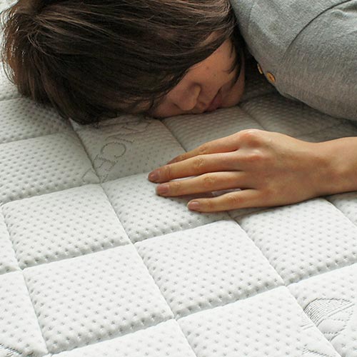テンセル高反発ベッドパッド Qサイズ 寝具 ベッドパッド おしゃれ ぼん 