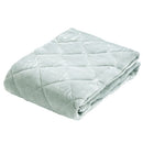 マイクロファイバー敷パッド〔シングル〕 マイクロファイバー 敷きパッド 冬 ベッドパッド シングル あったか 敷き毛布 敷布団パット 敷きカバー 洗える キルティング 4隅ゴム付き ズレ防止 ぼん家具