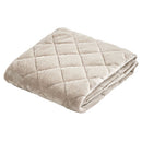 マイクロファイバー敷パッド〔セミダブル〕 敷きパッド セミダブル 暖かい 冬 シーツ マイクロファイバー 敷きカバー 洗える ウォッシャブル 清潔 ベッドパッド 4隅ゴム付き ズレ防止 ぼん家具