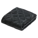 マイクロファイバー敷パッド〔セミダブル〕 敷きパッド セミダブル 暖かい 冬 シーツ マイクロファイバー 敷きカバー 洗える ウォッシャブル 清潔 ベッドパッド 4隅ゴム付き ズレ防止 ぼん家具