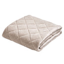 マイクロファイバー敷パッド〔ダブル〕 敷きパッド ダブル 暖かい 冬 シーツ マイクロファイバー 敷きカバー 洗える ウォッシャブル 清潔 ベッドパッド 4隅ゴム付き ズレ防止 ぼん家具