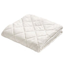 マイクロファイバー敷パッド〔ダブル〕 敷きパッド ダブル 暖かい 冬 シーツ マイクロファイバー 敷きカバー 洗える ウォッシャブル 清潔 ベッドパッド 4隅ゴム付き ズレ防止 ぼん家具