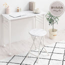 折りたたみ式チェア 折りたたみ椅子 軽量 室内 折りたたみチェア コンパクト 丸椅子 木製 スツール おしゃれ パソコンチェア デスクチェア 大理石風 木目 アンティーク調 ぼん家具