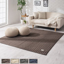 キルトラグ〔185×185cm〕 ラグマット ラグ キルトラグ 洗える キルト 185×185 正方形 滑り止め付き ホットカーペット対応 床暖房対応 オールシーズン キルティング キルティングラグ FRUTO