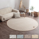 ヘリンボーンラグ〔丸型直径185cm〕 ラグ ラグマット カーペット ヘリンボーン おしゃれ 約 直径185cm 洗える オールシーズン ホットカーペット対応 床暖房対応 フロアマット リビング ウレタン入り FRUTO