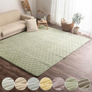 フランネルラグ〔190×240cm〕 ラグ カーペット ラグマット 3畳 洗える 厚手 絨毯 おしゃれ 北欧 フランネル キルトラグ 190×240cm 長方形 滑り止め 床暖房対応 ぼん家具