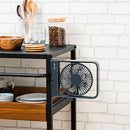 スリムデスクファン 扇風機 ハンディファン usb卓上扇風機 ミニ扇風機 ポータブル扇風機 卓上 マグネットスタンド 風量調節 薄型 省スペース コンパクト 持ち運び usb充電 ライフオンプロダクツ