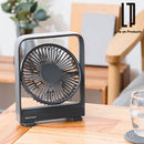 スリムデスクファン 扇風機 ハンディファン usb卓上扇風機 ミニ扇風機 ポータブル扇風機 卓上 マグネットスタンド 風量調節 薄型 省スペース コンパクト 持ち運び usb充電 ライフオンプロダクツ