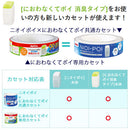 ニオイポイ×におわなくてポイ共通カセット×3 おむつ処理 ベビー キッズ アップリカ ニオイポイ×におわなくてポイ共通カセット におわなくてポイ ゴミ トイレ用品 アップリカ