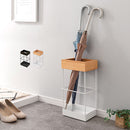 アンブレラスタンド 傘立て スリム かさ立て 木製 おしゃれ スチール 幅23 奥行16 高44 長方形 角型 レインラック コンパクト アンブレラスタンド 玄関収納 一人暮らし ぼん家具