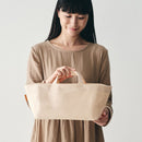 収納トート〔S〕 買い物かご バスケット かご 収納 収納バッグ 文房具 ケーブル リモコン 小物収納 収納トート 買い物かご キャンパス ストッカー 撥水 Sサイズ ぼん家具