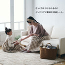 収納トート〔S〕 買い物かご バスケット かご 収納 収納バッグ 文房具 ケーブル リモコン 小物収納 収納トート 買い物かご キャンパス ストッカー 撥水 Sサイズ ぼん家具