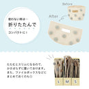 収納ボックス〔S〕 収納ボックス 折りたたみ ランドリーボックス ポンポンバスケット バスケット 円柱 おもちゃ入れ かご キャンバスバッグ Sサイズ マチ 自立 取っ手 ぼん家具
