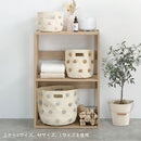 収納ボックス〔L〕 収納ボックス 折りたたみ ランドリーボックス ポンポンバスケット バスケット 円柱 おもちゃ入れ かご キャンバスバッグ Lサイズ マチ 自立 取っ手 ぼん家具