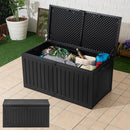 屋外収納ストッカー 屋外収納庫 大型 収納ボックス 屋外 ベランダ収納 ベランダストッカー おしゃれ コンテナボックス 黒 ブラック 灯油缶 灯油タンク 収納 屋外収納 ぼん家具