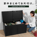 屋外収納ストッカー 屋外収納庫 大型 収納ボックス 屋外 ベランダ収納 ベランダストッカー おしゃれ コンテナボックス 黒 ブラック 灯油缶 灯油タンク 収納 屋外収納 ぼん家具