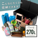 屋外収納ストッカー 屋外収納庫 大型 収納ボックス 屋外 ベランダ収納 ベランダストッカー おしゃれ コンテナボックス 黒 ブラック 灯油缶 灯油タンク 収納 屋外収納 ぼん家具