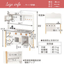おままごとキッチン 電子レンジ・オーブン付き おままごと キッチン おままごとセット ままごとキッチン ごっこ遊び 木製 食器乾燥機風 お皿立て 電子レンジ風 収納 調理器具 小物付 プレゼント ぼん家具