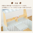 おままごとキッチン お店屋さんごっこ おままごと カフェ コーヒーショップ キッチン ままごと お店 おもちゃキッチン ごっこ遊び おままごとキッチン お店屋さんごっこ おもちゃ ワゴン付 ぼん家具