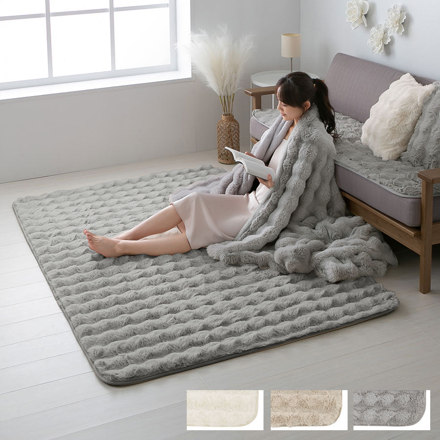 ラグマット 130×190cm ラグ マイクロファイバーラグ おしゃれ ぼん家具