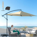 ガーデンパラソル 吊り下げ式 ガーデンパラソルセット 大型 自立式 ガーデンパラソル セット おしゃれ パラソルベース 付き UVカット 庭 ガーデンファニチャー アウトドア用品 無地 ぼん家具