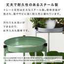 プランタースタンド〔小〕 プランタースタンド 2段 おしゃれ スリム 植木鉢 スタンド 観葉植物 棚 花台 室内 植物棚 脚付き 観葉植物スタンド 玄関 リビング 植物 台 高さ50cm ぼん家具