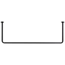 ハンギングバー U型 高さ45×幅120cm ハンガーバー U型 コの字 スチール製 ハンキング 洋服掛け 収納 天井 吊り下げ 室内干し ぼん家具