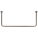 ハンギングバー U型 高さ45×幅100cm ハンガーバー U型 コの字 スチール製 ハンキング 洋服掛け 収納 天井 吊り下げ 室内干し ぼん家具