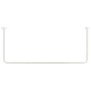 ハンギングバー U型 高さ45×幅100cm ハンガーバー U型 コの字 スチール製 ハンキング 洋服掛け 収納 天井 吊り下げ 室内干し ぼん家具