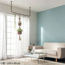 ハンギングバー U型 高さ45×幅100cm ハンガーバー U型 コの字 スチール製 ハンキング 洋服掛け 収納 天井 吊り下げ 室内干し ぼん家具