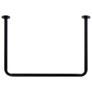 ハンギングバー U型 高さ45×幅60cm ハンガーバー U型 コの字 スチール製 ハンキング 洋服掛け 収納 天井 吊り下げ 室内干し ぼん家具