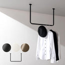 ハンギングバー U型 高さ45×幅60cm ハンガーバー U型 コの字 スチール製 ハンキング 洋服掛け 収納 天井 吊り下げ 室内干し ぼん家具