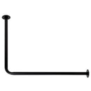 ハンギングバー L型 高さ45×幅60cm ハンガーラック ハンガーバー 吊り下げ アイアンバー 収納 ポールハンガー 物干し 部屋干し おしゃれ スリム 幅60 高さ45 L字 L型 室内干し 天井 壁付け ぼん家具