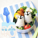 ペンギンキャラ弁セット キャラ弁 グッズ おにぎり 型 簡単 型抜き お弁当 便利グッズ 海苔パンチ 抜き型 道具 ペンギン 園児 遠足 ピクニック 運動会 子ども ぼん家具
