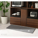 キルトキッチンマット〔45×120cm〕 キッチンマット 120 台所マット ダイニングマット おしゃれ 洗える 拭ける キルトマット ラグ 北欧 滑り止め 厚手 45×120 床暖房対応 FRUTO