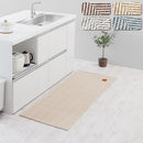 ヘリンボーンキッチンマット〔60×180cm〕 キッチンマット 180 台所マット ダイニングマット おしゃれ 洗える 拭ける ヘリンボーン ラグ 北欧 滑り止め 薄手 60×180 床暖房対応 FRUTO