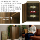 マルチキャビネット〔Aタイプ〕 カラーボックス キューブボックス 収納棚 本棚 おしゃれ ラック 扉付き フラップ 木製 4段 a4 可動棚 約 幅60 奥行35 ディスプレイ キッチン リビング ぼん家具