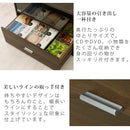 マルチキャビネット〔Bタイプ〕 カラーボックス キューブボックス 収納ボックス 収納 木製 引き出し キャビネット ガラス扉 飾り棚 ラック 文庫 コミック ぼん家具