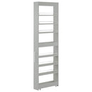 すき間ワゴンラック ハイタイプ〔幅10~20cm〕 隙間収納ラック ハイタイプ キャスター付き 可動棚 キッチン ワゴン 薄型 ぼん家具