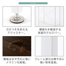 スライド棚付きゴミ箱上ラック〔幅80cm〕 レンジラック ゴミ箱上ラック スリム レンジ台 幅80 食器棚 おしゃれ キッチンボード ゴミ箱上棚 キッチン 収納 スライド棚 炊飯器 トースター ぼん家具