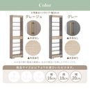 ワゴンラック ハイタイプ〔幅16~20cm〕 キッチンラック 隙間収納 キッチン収納 16cm 18cm 20cm キッチンストッカー キッチン 収納 スリムラック スリム キャスター付き 木製 ペットボトル PUTUPUTU