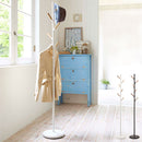 ポールハンガー コートハンガー ポールハンガー おしゃれ ハンガーポール 木製 天然木 スリム シンプル 帽子 コート バッグ ワンピース スカーフ PLAIN 山崎実業 山崎実業