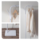 ポールハンガー コートハンガー ポールハンガー ハンガーラック スリム コート掛け 玄関 ハンガーポール コートスタンド 洋服掛け スタンド 立て掛け 2WAY フック付き ぼん家具