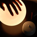 ムーンライトランプ〔20cm〕 フロアライト フロアランプ 関節照明 おしゃれ フロアスタンド LED 丸型 球体 20cm シンプル 照明 寝室 リビング 北欧 ぼん家具