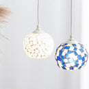 ペンダントライト 1灯 ステンドグラス風 ペンダントライト おしゃれ 照明器具 ダイニング照明 LED ダイニングライト 天井照明 北欧 ガラス 口金 e17 アンティーク 吊り下げ ダクトレール ぼん家具